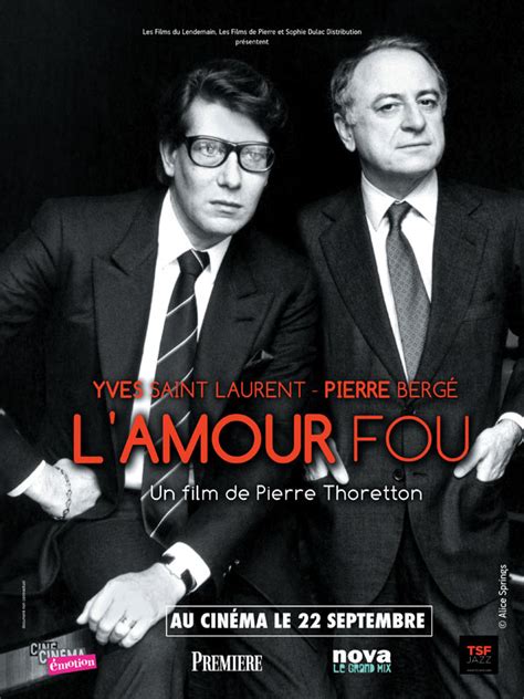 yves saint laurent documentario amour fou streaming|Watch L'Amour Fou (2010) .